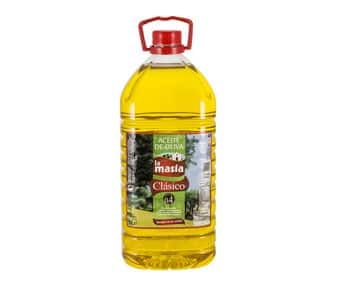Tienda Online venta de aceite de Oliva suave 0,4 5 litros La Masía