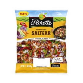 Florette verduras para saltear.Bolsa 0,240 Kg.