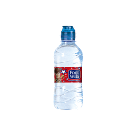 Font Vella Agua mineral natural. Botella 0,33 L tapón infantil