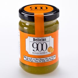 Aceite 900 Jalea de Aove con Naranja,bote de cristal 140 gr